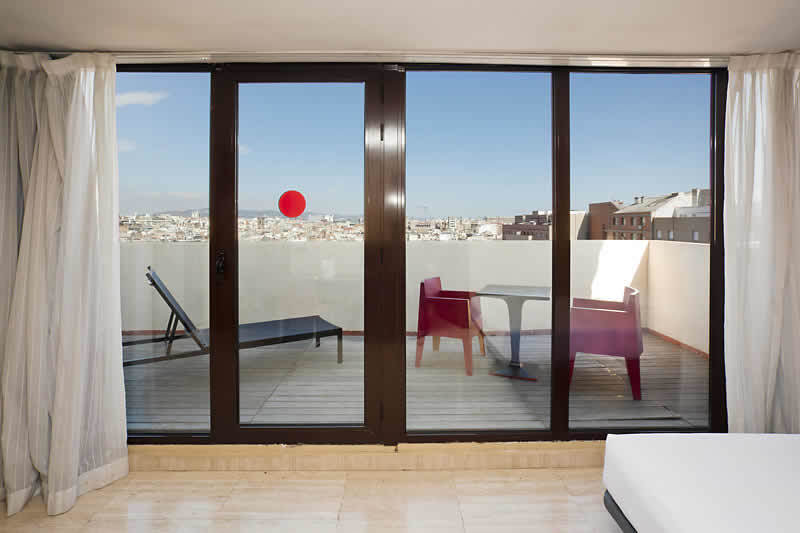 Ilunion Almirante Hotel Barcelona Bagian luar foto